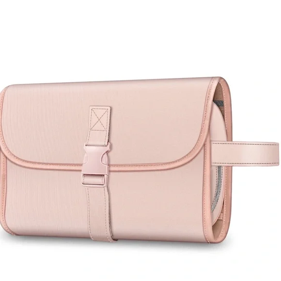 Pink Travel Hanging Toiletry Bag - Picture 3 of 4